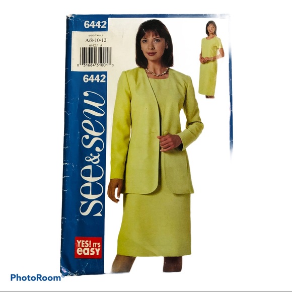 Butterick Dresses & Skirts - Sewing Patterns Women Dress Butterick 6442 See&Sew